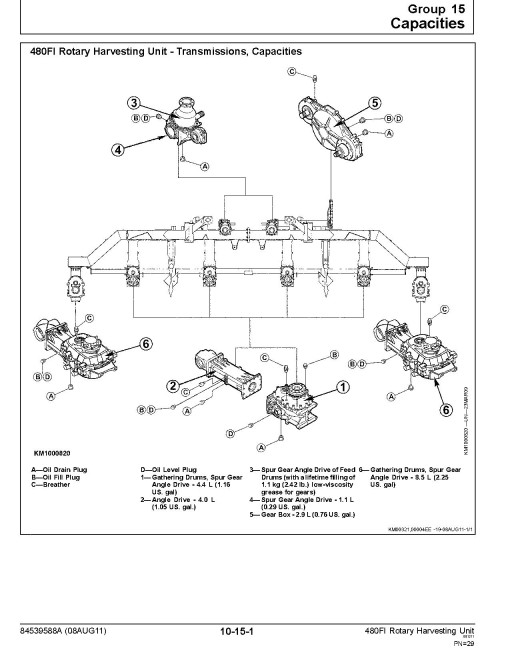 New Holland 480FI Row Independent Corn Heads Service Manual (84539588A) New Holland 480FI Row Independent Corn Heads Service Manual (84539588A)