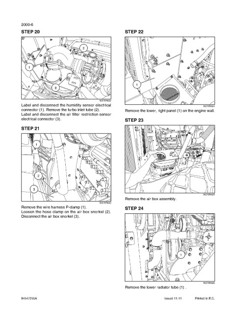 New Holland W270C and W300C Wheeled Loaders Service Manual (84547255A) New Holland W270C and W300C Wheeled Loaders Service Manual (84547255A)