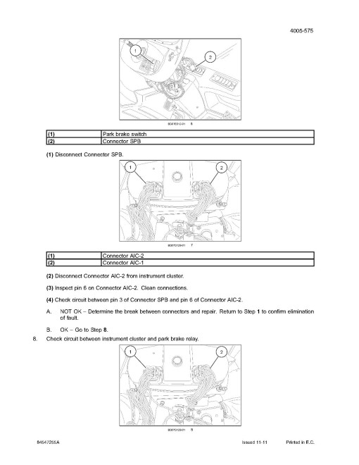 New Holland W270C and W300C Wheeled Loaders Service Manual (84547255A) New Holland W270C and W300C Wheeled Loaders Service Manual (84547255A)