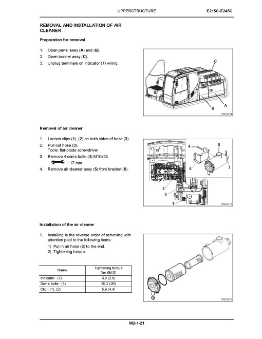 New Holland E215C and E245C Tier 4 Crawler Excavators Service Manual (84550265A) New Holland E215C and E245C Tier 4 Crawler Excavators Service Manual (84550265A)