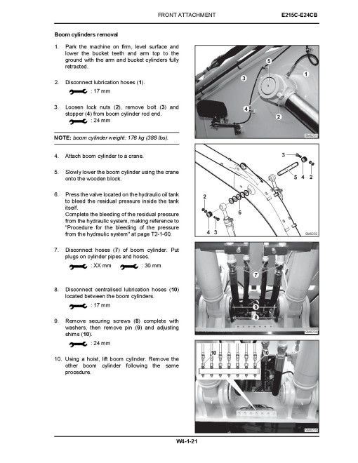 New Holland E215C and E245C Tier 4 Crawler Excavators Service Manual (84550265A) New Holland E215C and E245C Tier 4 Crawler Excavators Service Manual (84550265A)