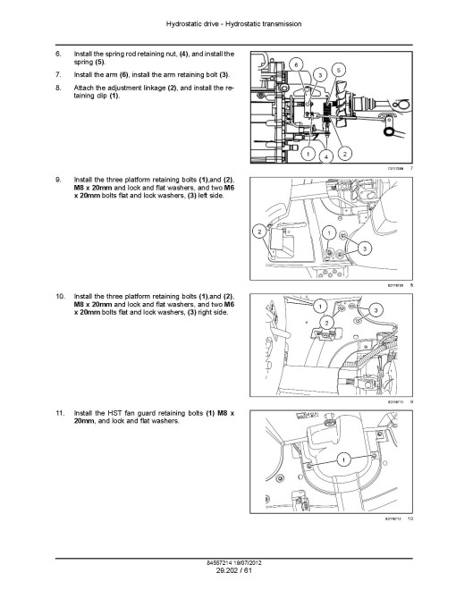 New Holland Boomer 20 and 25 Compact Tractors Service Manual (84557214)