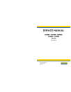 New Holland CR6090, CR7090, CR8080, CR8090 and CR9090 Tier 4A Combines Service Manual (84561155)
