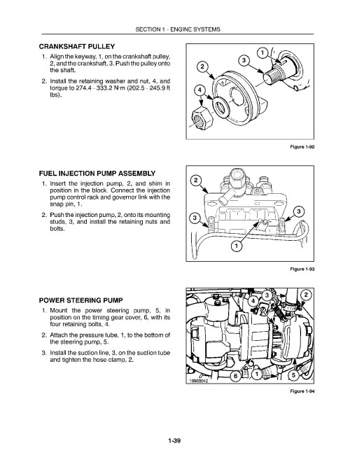 New Holland 1530, 1630, 1725, 1925, TC25, TC25D, TC29, TC29D, TC33 and TC33D Tractors Service Manual (86599230)