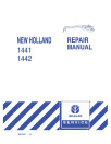New Holland 1441 and 1442 Disc Mower-Conditioners Repair Manual (86614447)
