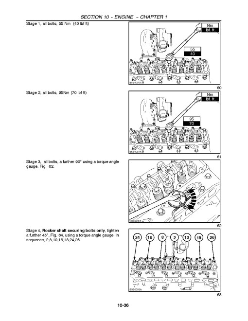 New Holland CX720, CX740, CX760, CX780, CX820, CX840, CX860 and CX880 Combines Repair Manual (86630597)