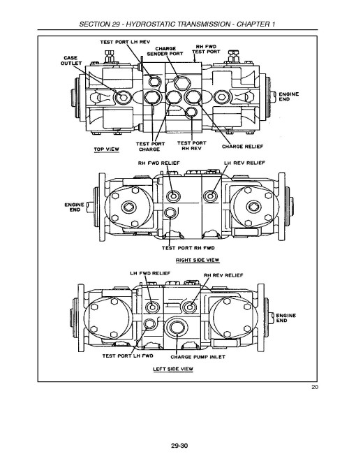 New Holland HW300, HW320 and HW340 Self-Propelled Windrowers Repair Manual (86637556)