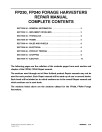 New Holland FP230 and FP240 Pull-Type Forage Harvesterss Repair Manual (86900642)