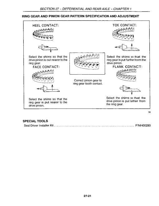 New Holland TC18, TC21D and TC24D Compact Tractors Repair Manual (87012847) New Holland TC18, TC21D and TC24D Compact Tractors Repair Manual (87012847)