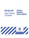 New Holland LS25, LS35, LS45 and LS55 Lawn Tractors set of Service Manuals (40002551)