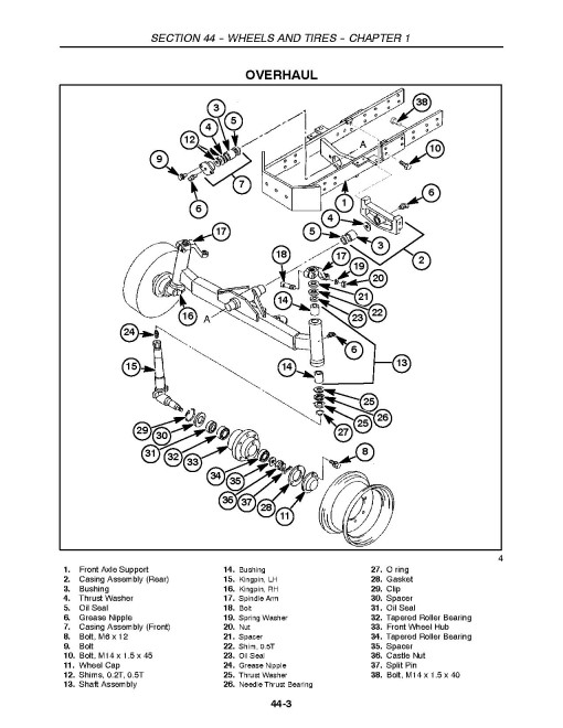 New Holland TC30 Tractors Repair Manual (87021725) New Holland TC30 Tractors Repair Manual (87021725)