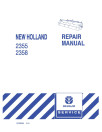 New Holland 2355 and 2358 Disc Auger Headers Repair Manual (87032364)