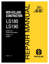 New Holland LS180 and LS190 Skid Steer Loaders Repair Manual (87036989)