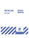 New Holland MZ19H Zero-Turn Mowers Repair Manual (87045364)