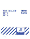 New Holland SF110 and SF115 Field Sprayers Repair Manual (87045631)