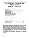 New Holland FX25, FX28, FX38, FX45, FX48 and FX58 Self-Propelled Forage Harvesters Repair Manual (87051240)