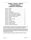 New Holland TN60VA, TN75VA and TN95VA Tractors Repair Manual (87382279)