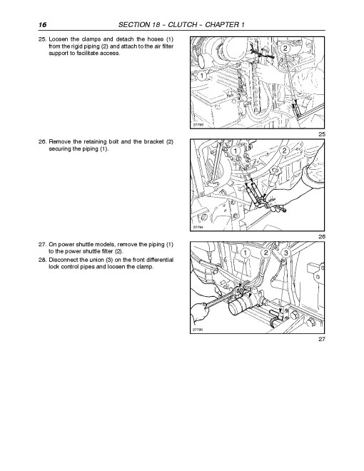 New Holland TN60DA, TN60SA, TN70DA, TN70SA, TN75DA, TN75SA, TN85DA and TN95DA Tractors Repair Manual (87393595) New Holland TN60DA, TN60SA, TN70DA, TN70SA, TN75DA, TN75SA, TN85DA and TN95DA Tractors Repair Manual (87393595)