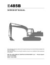 New Holland E485B Crawler Excavators Workshop Manual (87475986A)