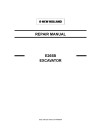 New Holland 265B Crawler Excavators Repair Manual (87495895A)