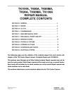 New Holland TK100A, TK75VA, TK80A, TK80MA, TK90A and TK90MA Crawler Tractors Repair Manual (87582124)