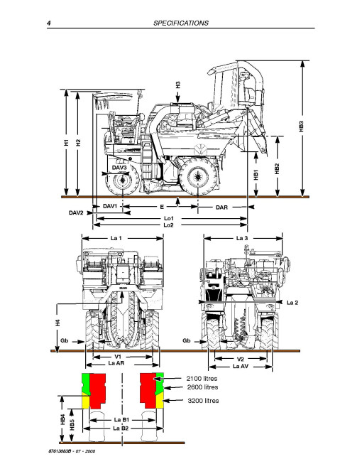 New Holland VL5090, VL6040, VL6050, VL6060, VL6070, VL6080, VL6090, VM3090, VM4090 and VN290VL Grape Harvesters Repair Manual (87613083B) New Holland VL5090, VL6040, VL6050, VL6060, VL6070, VL6080, VL6090, VM3090, VM4090 and VN290VL Grape Harvesters Repair Manual (87613083B)