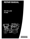 New Holland VN2080 Grape Harvesters Repair Manual (87613091A)