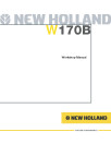 New Holland W170B Wheeled Loaders Service Manual (87614924)