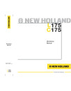 New Holland C175 Compact Track Loaders and L175 Skid Steer Loaders Workshop Manual (87630289)