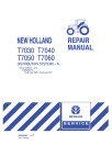 New Holland T7030, T7040, T7050 and T7060 Tractors (North American Edition) set of Service Manuals (87628084BNA)