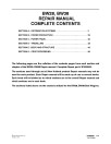 New Holland BW28 and BW38 Bale Wagons Repair Manual (87693295)