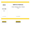 New Holland F106.6, F106.6A, F156.6 and F156.6A Motor Graders Workshop Manual (87726937A)