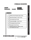 New Holland E265B and E265B LC Hydraulic Excavators (Middle East) Workshop Manual (87731199)