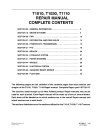 New Holland T1010, T1030 and T1110 Compact Tractors Repair Manual (87739173)