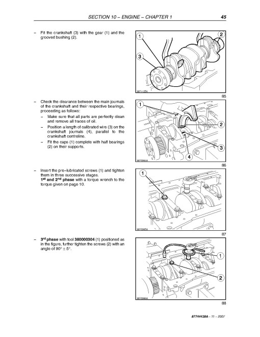 New Holland T4040 and T4050 Tractors Repair Manual (87744428A) New Holland T4040 and T4050 Tractors Repair Manual (87744428A)