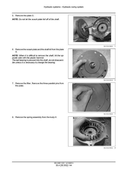 New Holland E35B Tier 4B Final Compact Excavators Service Manual (S5HX0011E01) New Holland E35B Tier 4B Final Compact Excavators Service Manual (S5HX0011E01)