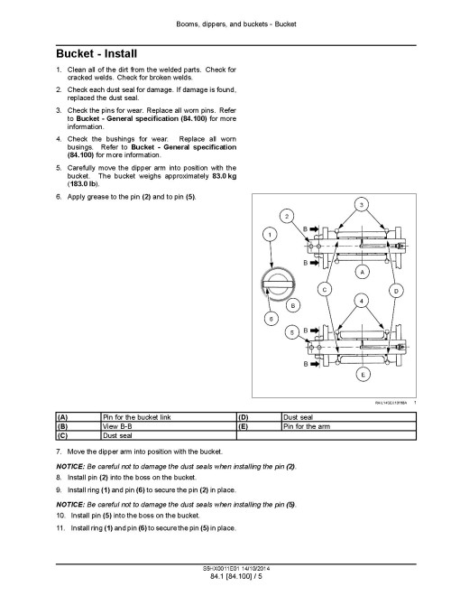 New Holland E35B Tier 4B Final Compact Excavators Service Manual (S5HX0011E01) New Holland E35B Tier 4B Final Compact Excavators Service Manual (S5HX0011E01)