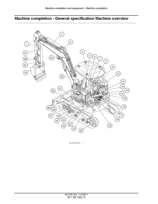 New Holland E35B Tier 3 Compact Excavators Service Manual (S5HX0012E01) New Holland E35B Tier 3 Compact Excavators Service Manual (S5HX0012E01)