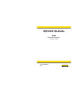 New Holland E50B (SN from PJ0600001) Compact Excavators (North American Edition) Service Manual (S5PJ0033E01)