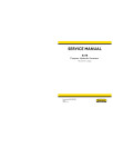 New Holland E27B (SN from PV13-00001) Compact Excavators (North American Edition) Service Manual (S5PV0023E02)