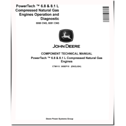 6068, 6081 Compressed Natural Gas Engines Operationa and Diagnostic Manual (CTM113)