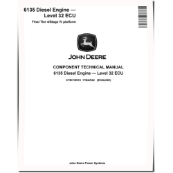 6135 FT4/S4 Diesel Engines Level 32 ECU Technical Manual (CTM119919)