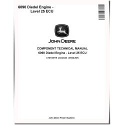 6090 Stage III Diesel Engines Level 25 ECU Technical Manual (CTM139119)