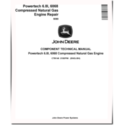 6068CNG Compressed Natural Gas Engines Repair Manual (CTM146)