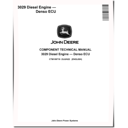 3029 Diesel Engines - Denso ECU Component Technical Manual (CTM159719)
