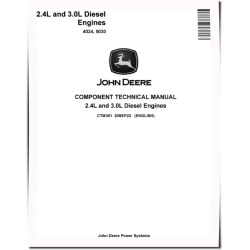 4024 and 5030 Diesel Engines Technical Manual (CTM301)