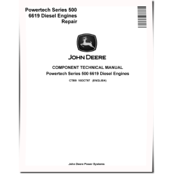 6619 Series 500 Diesel Engines Technical Manual (CTM9)