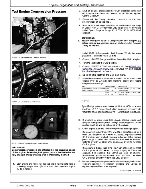 Powertech 6068, 6081 Compressed Natural Gas Engines Operationa and Diagnostic Manual (CTM113) Powertech 6068, 6081 Compressed Natural Gas Engines Operationa and Diagnostic Manual (CTM113)