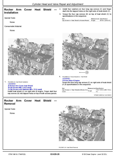 Powertech 6135 FT4/S4 Diesel Engines Level 32 ECU Technical Manual (CTM119919) Powertech 6135 FT4/S4 Diesel Engines Level 32 ECU Technical Manual (CTM119919)
