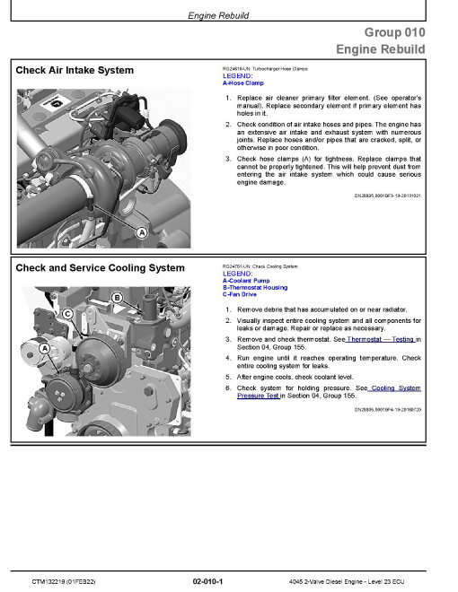 Powertech 4045TFC03 and 4045TFG03 2-Valve (FT4/Stage IV) Diesel Engines Level 23 ECU Technical Manual (CTM132219) Powertech 4045TFC03 and 4045TFG03 2-Valve (FT4/Stage IV) Diesel Engines Level 23 ECU Technical Manual (CTM132219)